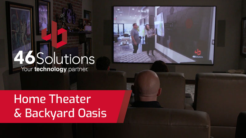 Home Theater & Backyard Oasis