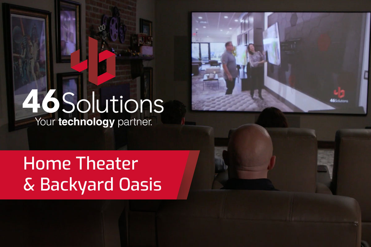 Home Theater & Backyard Oasis